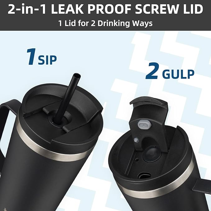 Pope 30oz Stainless Steel Insulated Tumbler - Image 3